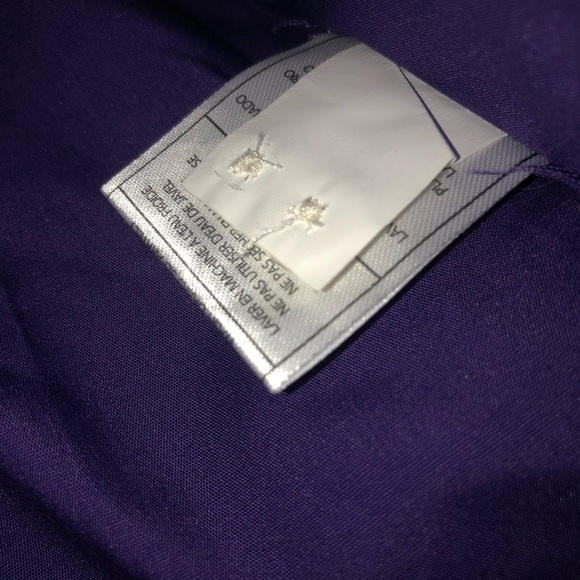 Sold Antigua X NBA Los Angeles Lakers dynasty dress shirt purple 2XL - Picture 7 of 7